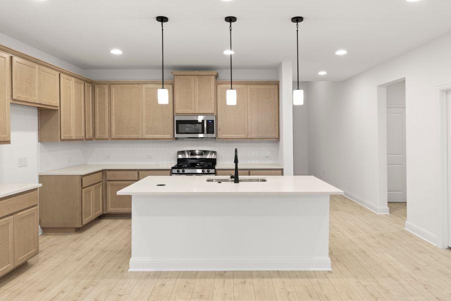 Representative furnished interior of a home built from the Honor by Rockwell Homes in Creekside, Royse City (Image 15).