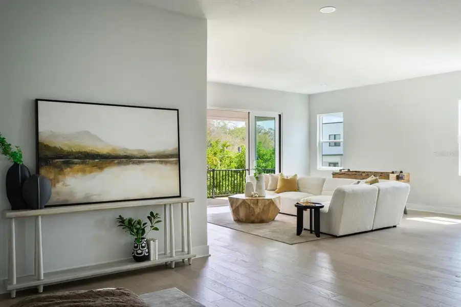 Furnished interior view inside a new home in City Homes - South Tampa, Tampa (Image 6).