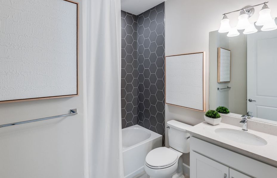 Furnished interior view inside a new home in Arbor Oaks, North Port (Image 11).