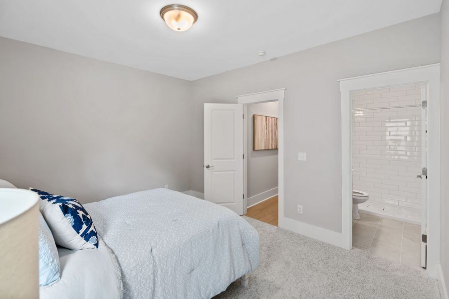 Representative furnished interior of a home built from the Beckett by Bill Clark Homes in Riverside Cove, Wilmington (Image 15).