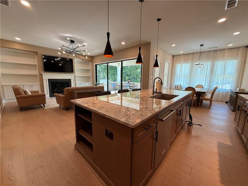 Furnished interior view inside a new home in , Cumming (Image 14).