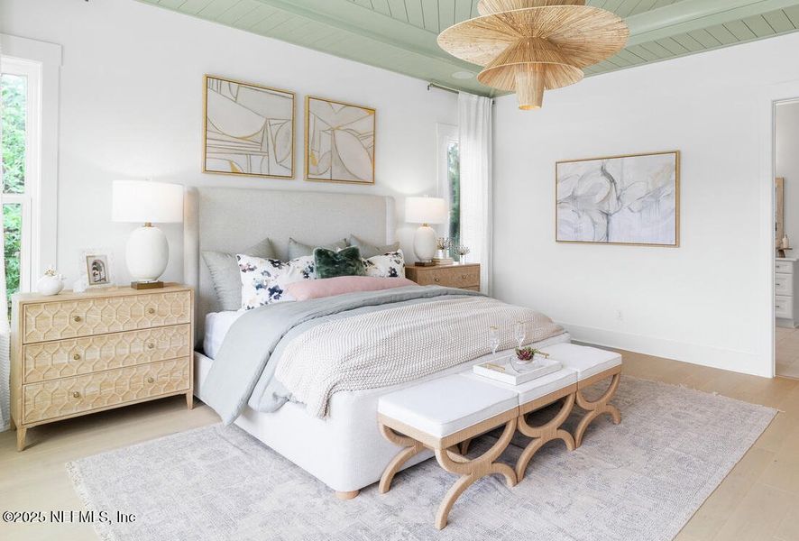 Furnished interior view inside a new home in , St. Johns (Image 7).