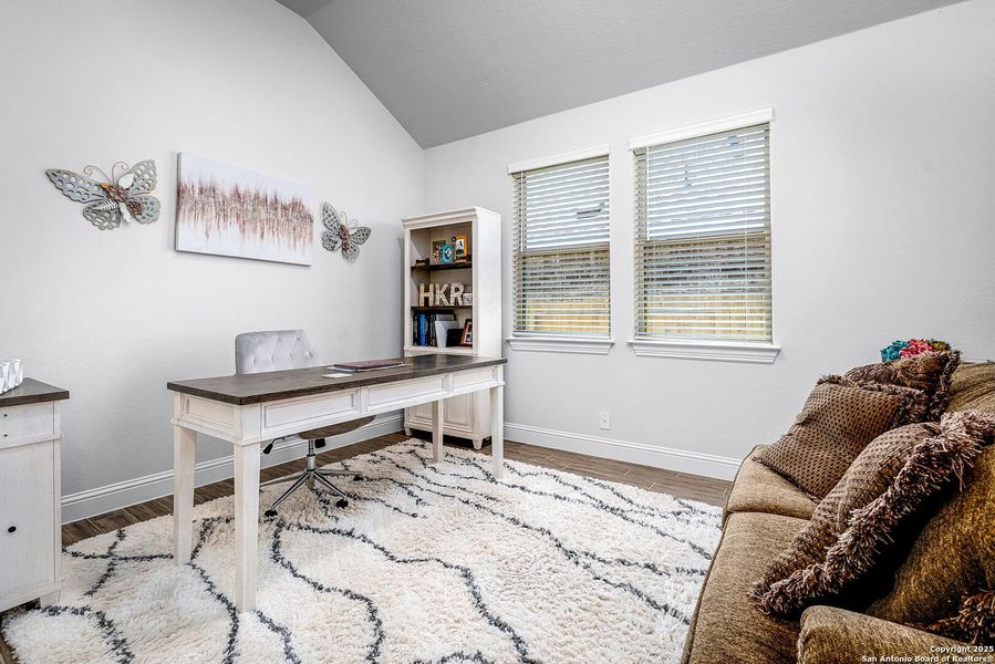 Furnished interior view inside a new home in , New Braunfels (Image 12).