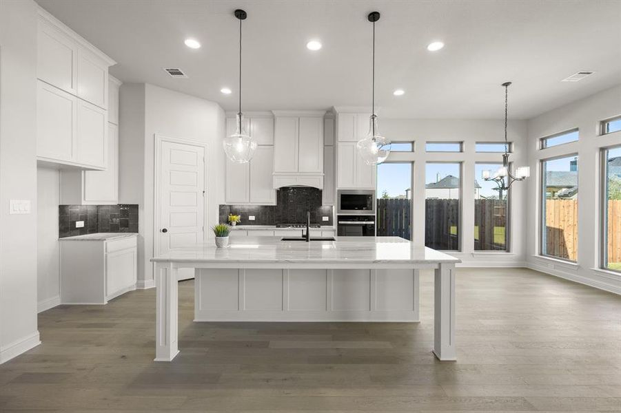 Furnished interior view inside a new home in Somerset - Phase 5, Mansfield (Image 7). Furnished interior view inside a new home in Somerset - Phase 5, Mansfield (Image 7).