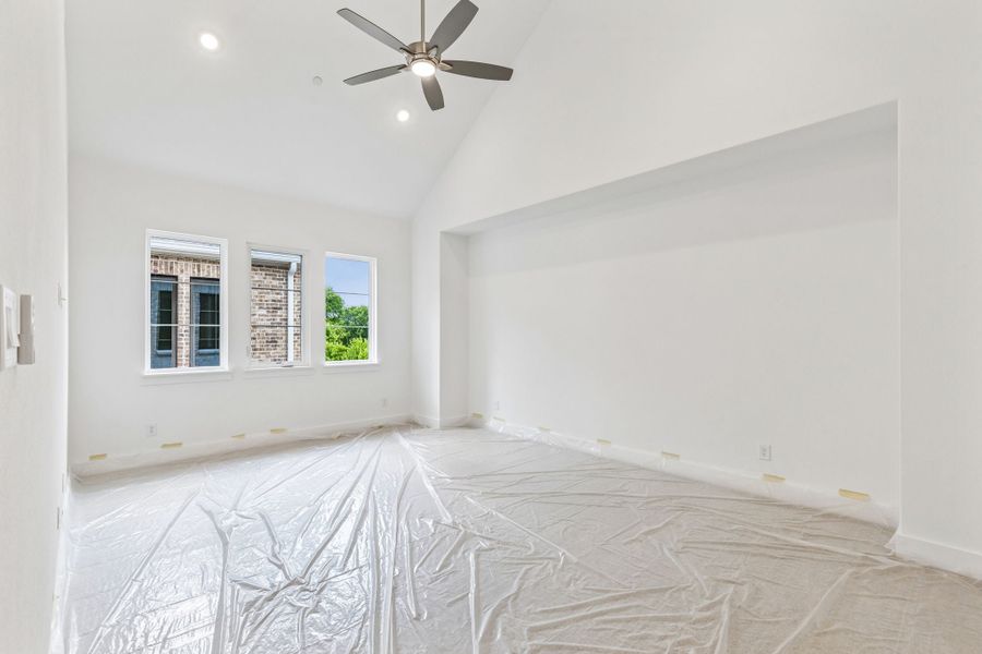 Spacious, unfurnished interior of a new home in Newman Village Townhomes, Frisco (Image 21). Spacious, unfurnished interior of a new home in Newman Village Townhomes, Frisco (Image 21).