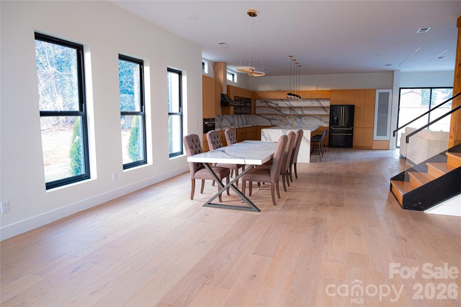 Furnished interior view inside a new home in , Charlotte (Image 5).
