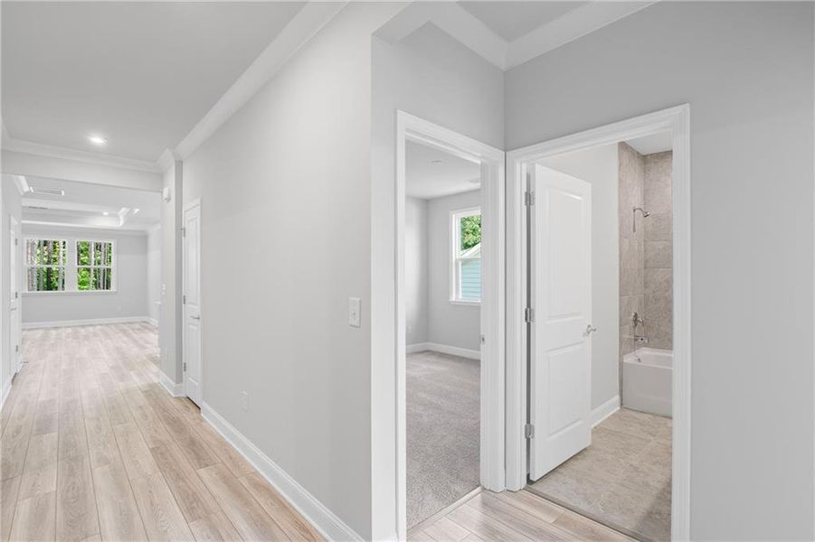 Spacious, unfurnished interior of a new home in Sun City Peachtree, Griffin (Image 13).