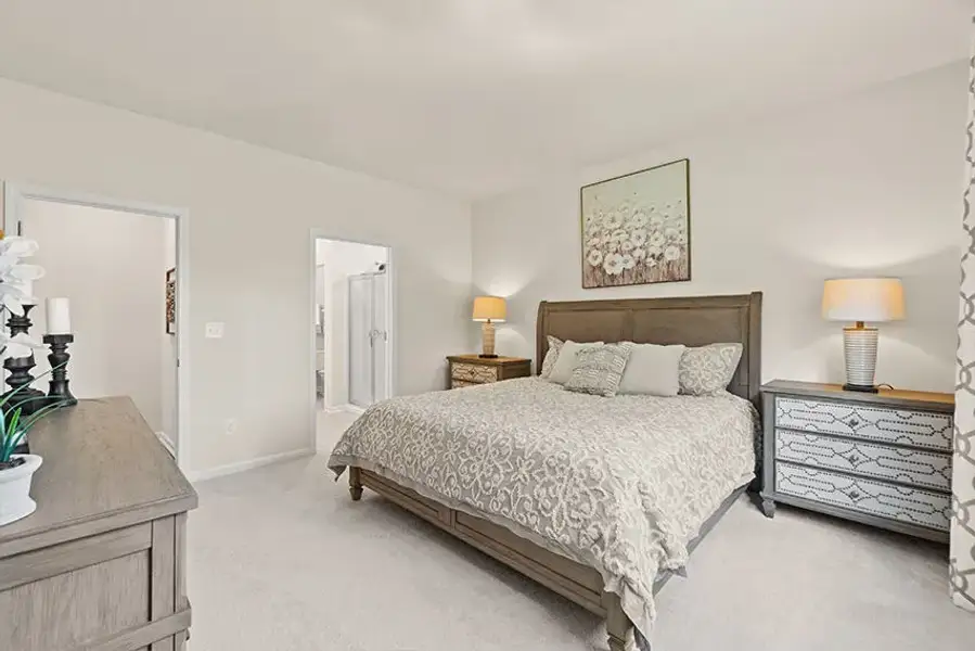 Furnished interior view inside a new home in Bell Meadows, Winnabow (Image 12).