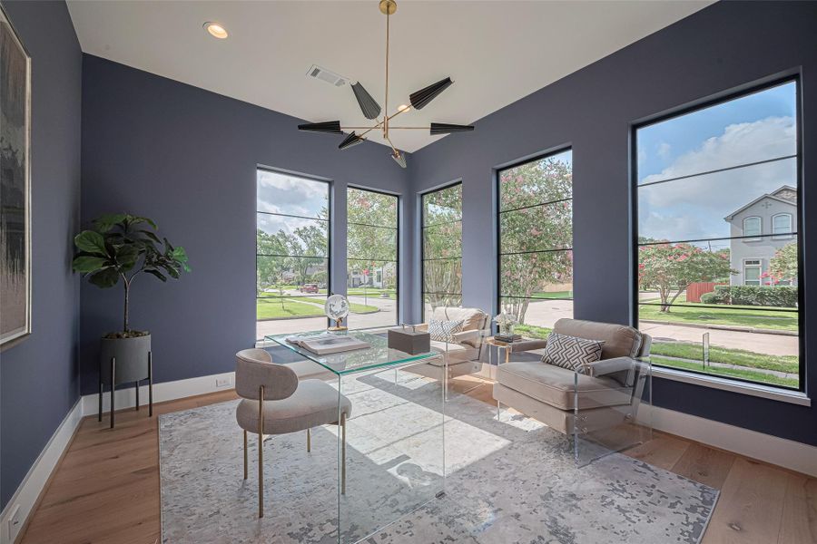 Furnished interior view inside a new home in , Bellaire (Image 33). Furnished interior view inside a new home in , Bellaire (Image 33).