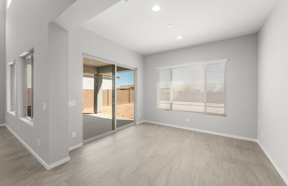 Spacious, unfurnished interior of a new home in Harvest - Enchantment Series, Queen Creek (Image 28). Spacious, unfurnished interior of a new home in Harvest - Enchantment Series, Queen Creek (Image 28).