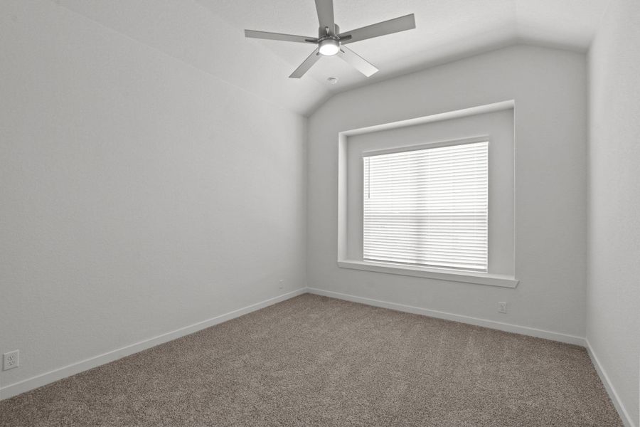 Representative unfurnished interior of a home built from the Tanner by Chesmar Homes in The Crossvine – Garden Homes, Schertz (Image 7).