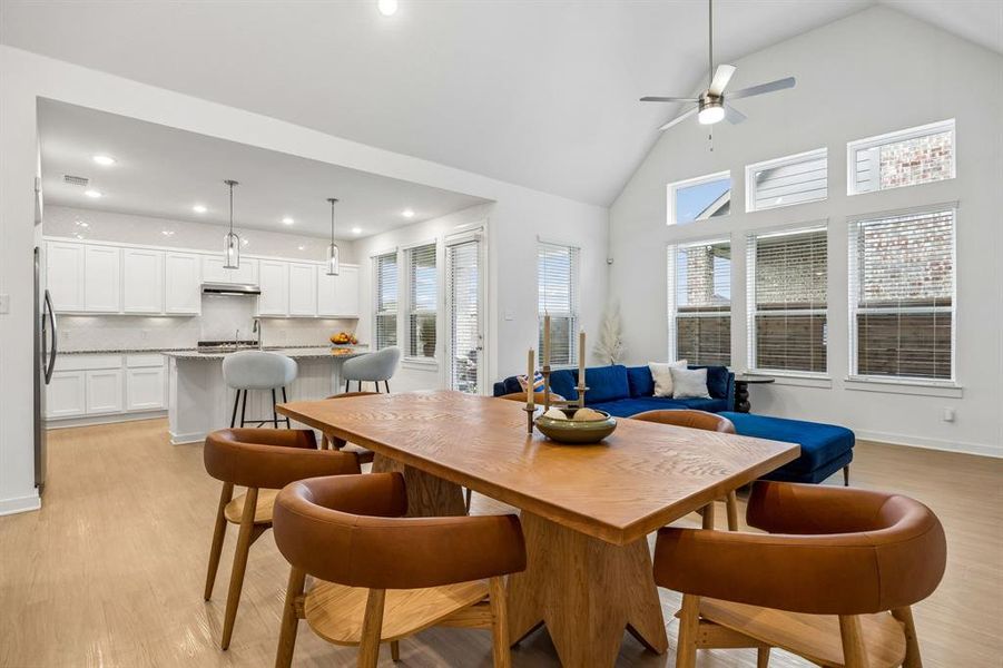 Furnished interior view inside a new home in Solterra Texas, Mesquite (Image 7).