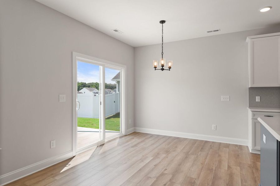 Spacious, unfurnished interior of a new home in Hopewell Garden, Winston-Salem (Image 13).