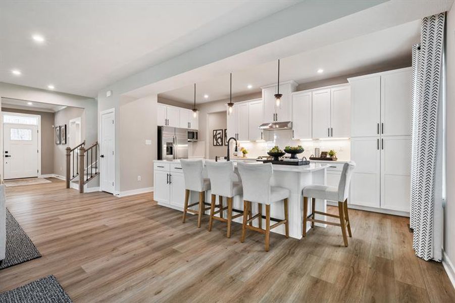 Furnished interior view inside a new home in Pine Ridge Estates, Ridgeville (Image 4).