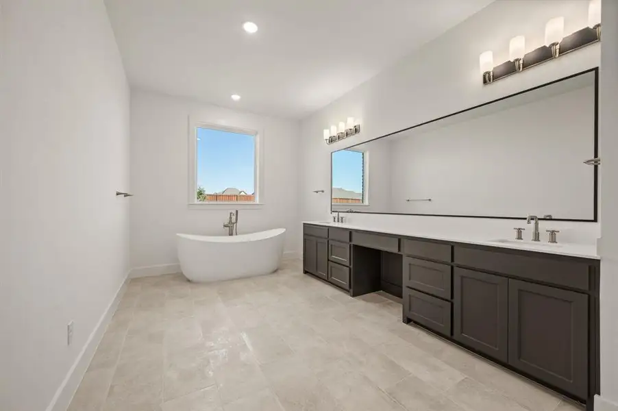 Furnished interior view inside a new home in NorthGlen, Haslet (Image 7).