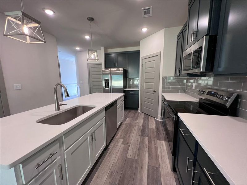 Furnished interior view inside a new home in , Norcross (Image 9).
