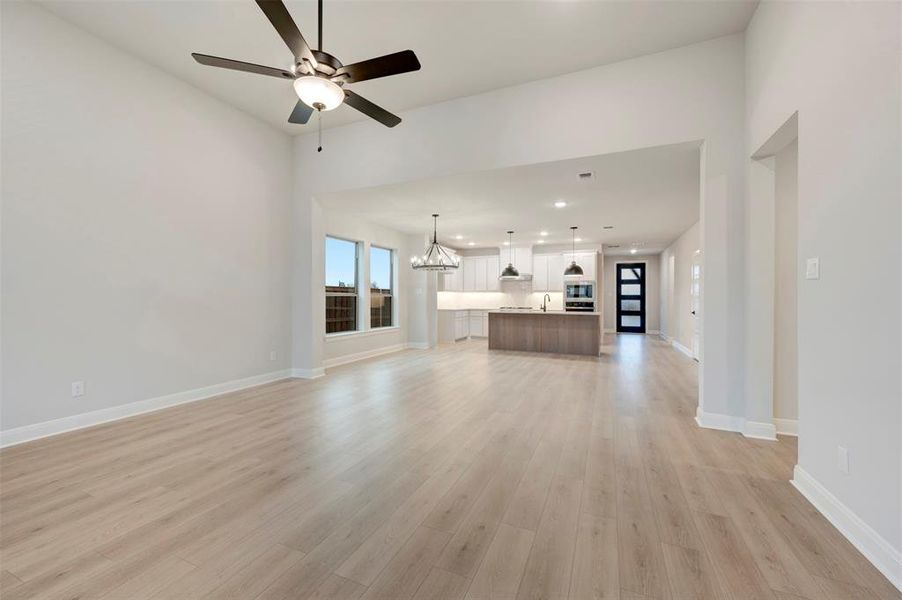 Spacious, unfurnished interior of a new home in Karis - Village Series, Crowley (Image 26).