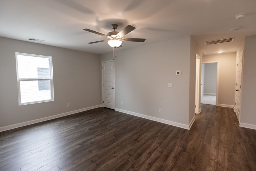 Representative unfurnished interior of a home built from the Dalton by Parkside Builders in The Woods, Gallatin (Image 15).