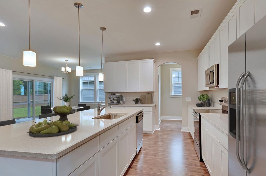 Furnished interior view inside a new home in Indigo Place, North Charleston (Image 4).
