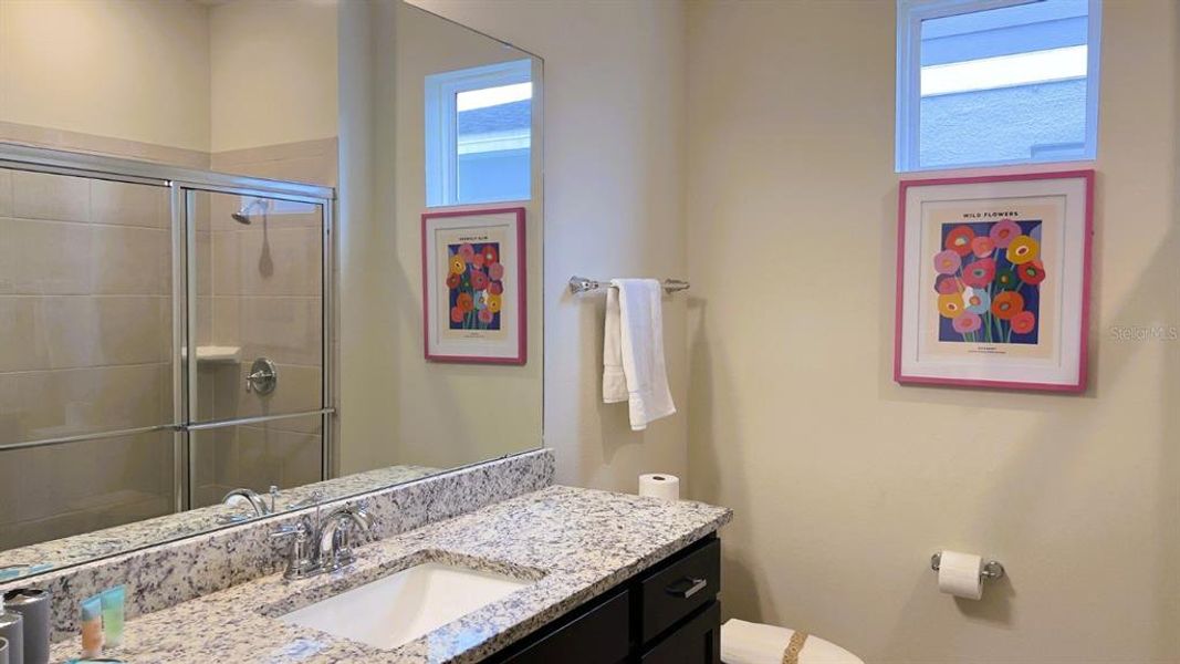 Furnished interior view inside a new home in , Clermont (Image 53).