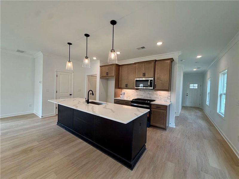 Furnished interior view inside a new home in Winsome Park, Woodstock (Image 4).