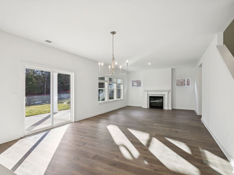 Spacious, unfurnished interior of a new home in Benders Cove - Reserve Series, Mount Juliet (Image 6). Spacious, unfurnished interior of a new home in Benders Cove - Reserve Series, Mount Juliet (Image 6).