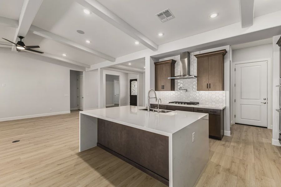 Furnished interior view inside a new home in Bellero Estates, Queen Creek (Image 8).