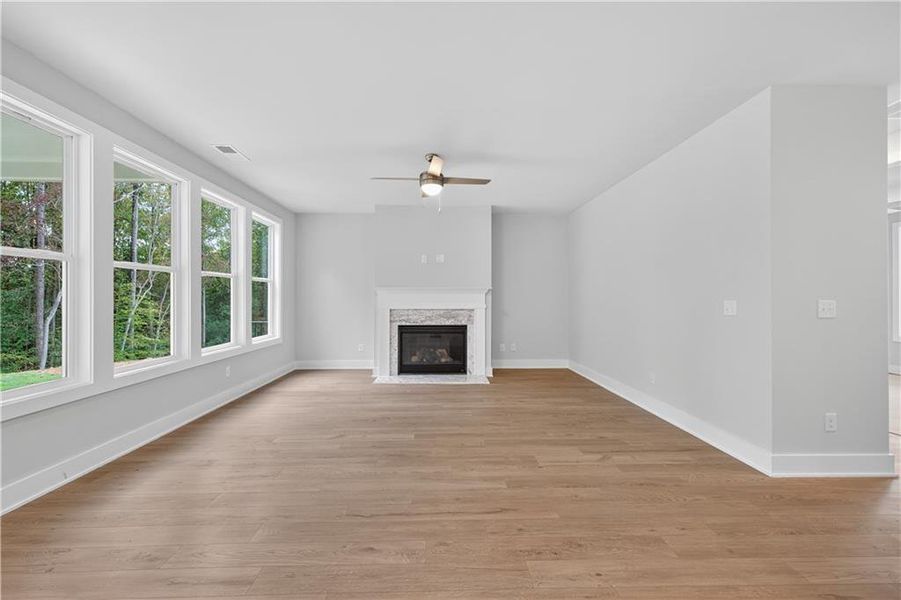 Spacious, unfurnished interior of a new home in The Manor at Gainesville Township, Gainesville (Image 40).