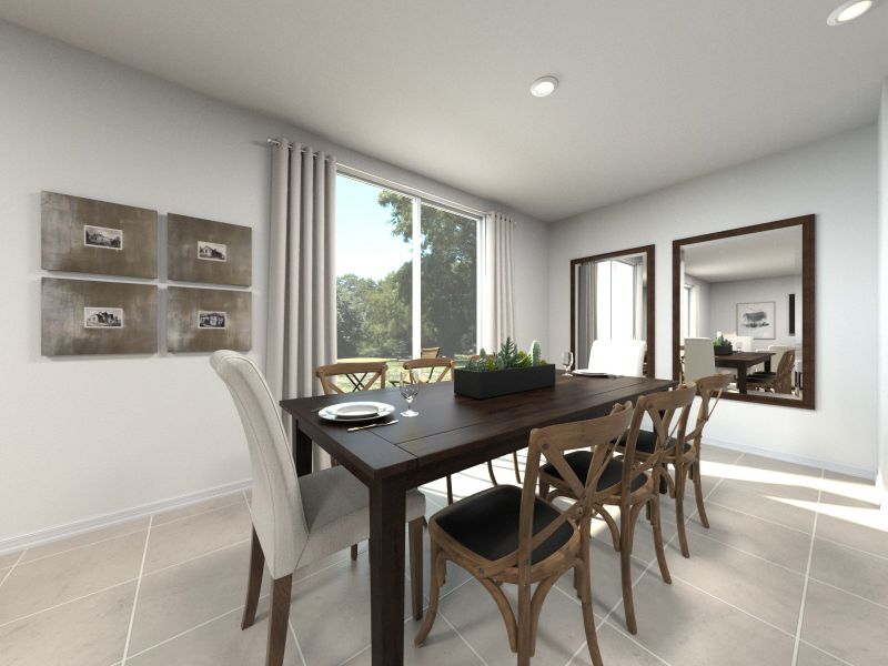 Furnished interior view inside a new home in Coasterra - Premier Series, Palmetto (Image 4).