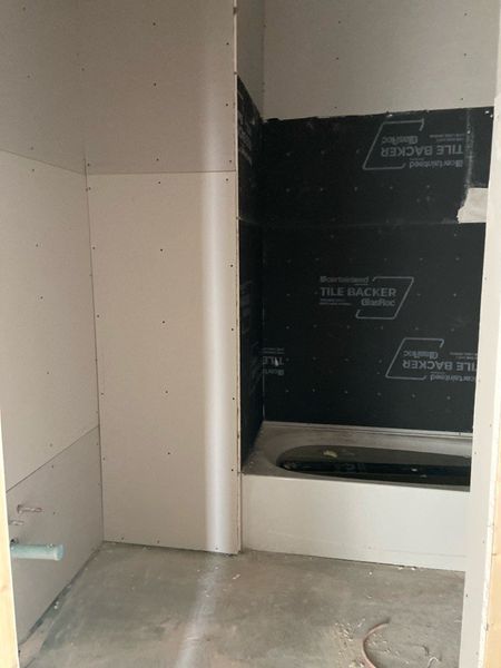 In-progress construction of a new home in Hillview Addition, Decatur, TX (Image 13).