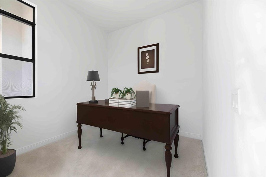 Furnished interior view inside a new home in , Port St. Lucie (Image 12).