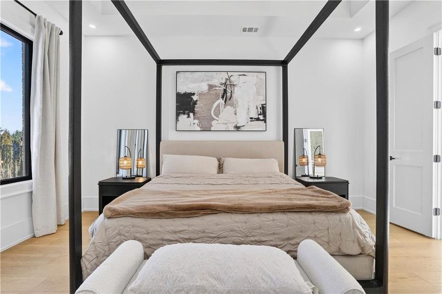 Furnished interior view inside a new home in , Hoschton (Image 20).