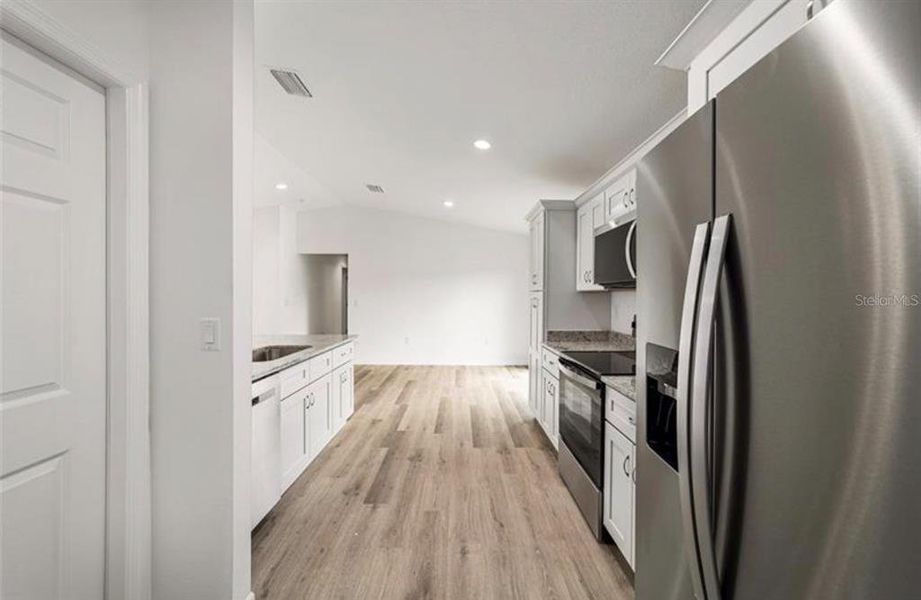 Furnished interior view inside a new home in , Silver Springs (Image 9).