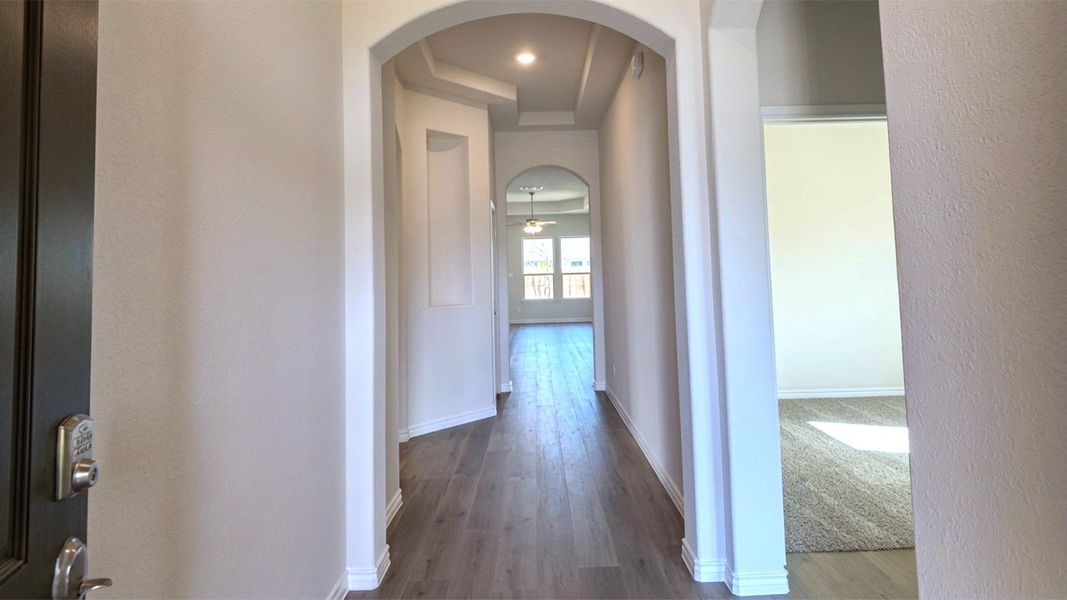 Spacious, unfurnished interior of a new home in Lakewood Trails, Forney (Image 12). Spacious, unfurnished interior of a new home in Lakewood Trails, Forney (Image 12).