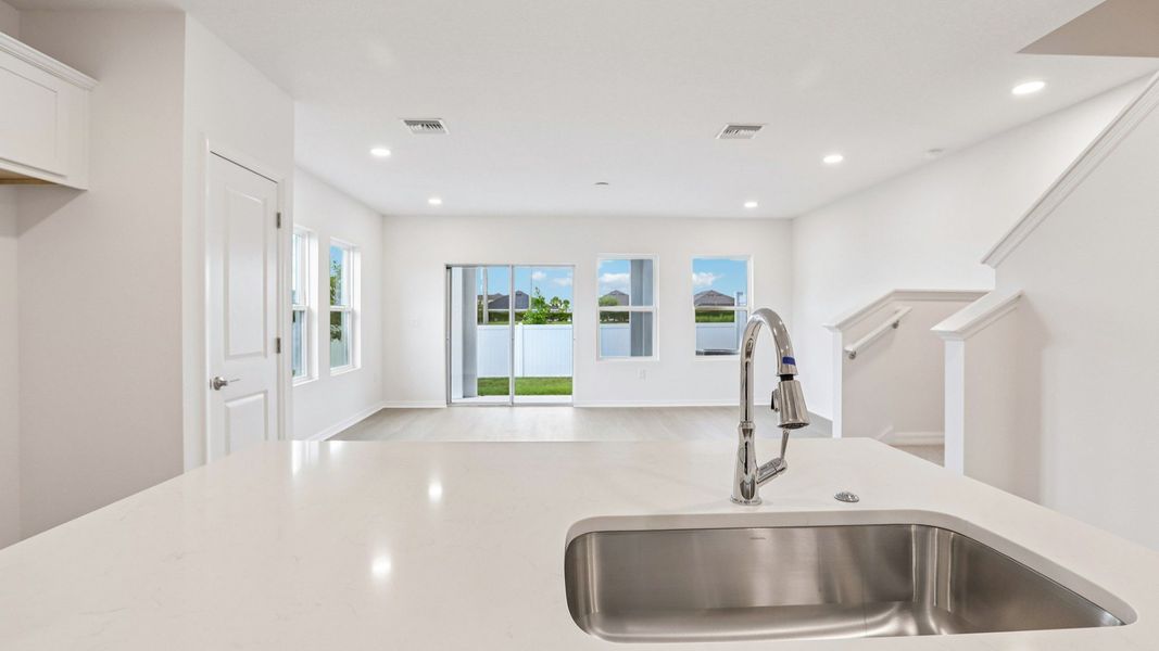 Furnished interior view inside a new home in Twin Oaks, Zephyrhills (Image 17).