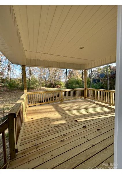 Exterior details and patio area of a home in Crystal Village, Albemarle (Image 2). Exterior details and patio area of a home in Crystal Village, Albemarle (Image 2).