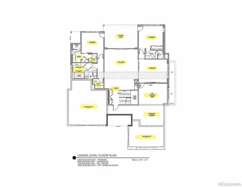 2D floor plan layout of this home in , Parker, CO (Image 4).