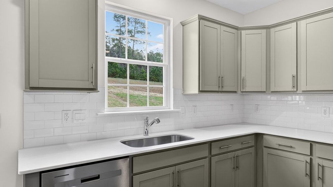 Furnished interior view inside a new home in Olive Branch, Wilson's Mills (Image 11).