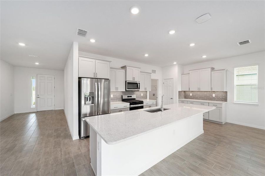 Furnished interior view inside a new home in , Ocala (Image 7). Furnished interior view inside a new home in , Ocala (Image 7).