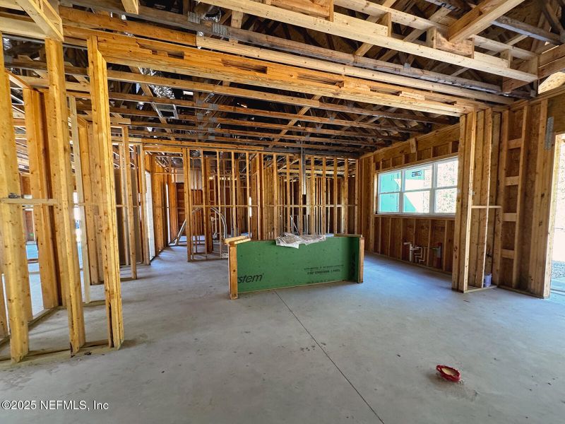 In-progress construction of a new home in , Yulee, FL (Image 18). In-progress construction of a new home in , Yulee, FL (Image 18).