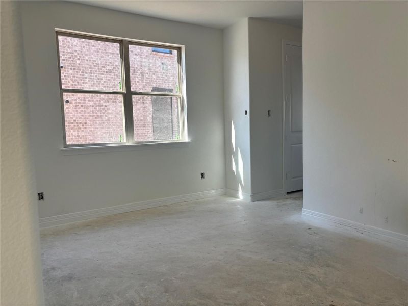 Actual progress of the home.