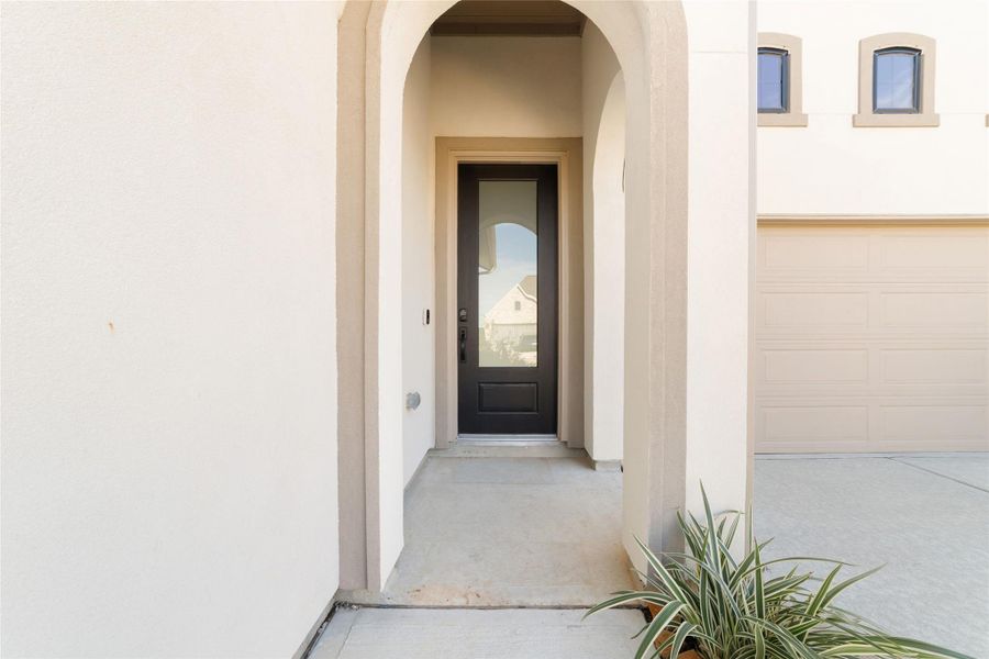 Exterior details and patio area of a home in Elyson 45' & 70', Katy (Image 18). Exterior details and patio area of a home in Elyson 45' & 70', Katy (Image 18).