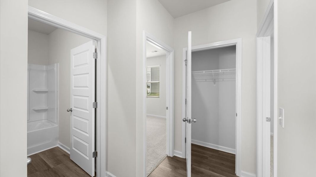 Spacious, unfurnished interior of a new home in Captain's Corner, Grovetown (Image 15). Spacious, unfurnished interior of a new home in Captain's Corner, Grovetown (Image 15).