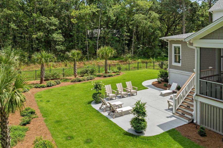 Front exterior of a new home in , Johns Island, SC, highlighting curb appeal (Image 21). Front exterior of a new home in , Johns Island, SC, highlighting curb appeal (Image 21).