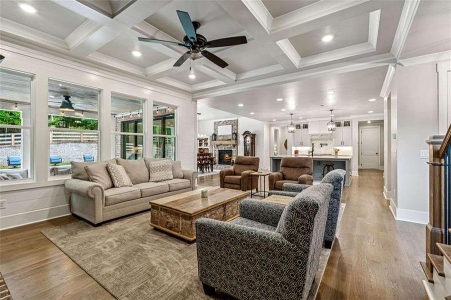 Furnished interior view inside a new home in , Gainesville (Image 20).