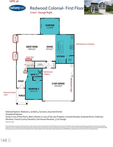 26 HPR - Redwood Colonial QMI Rendering_