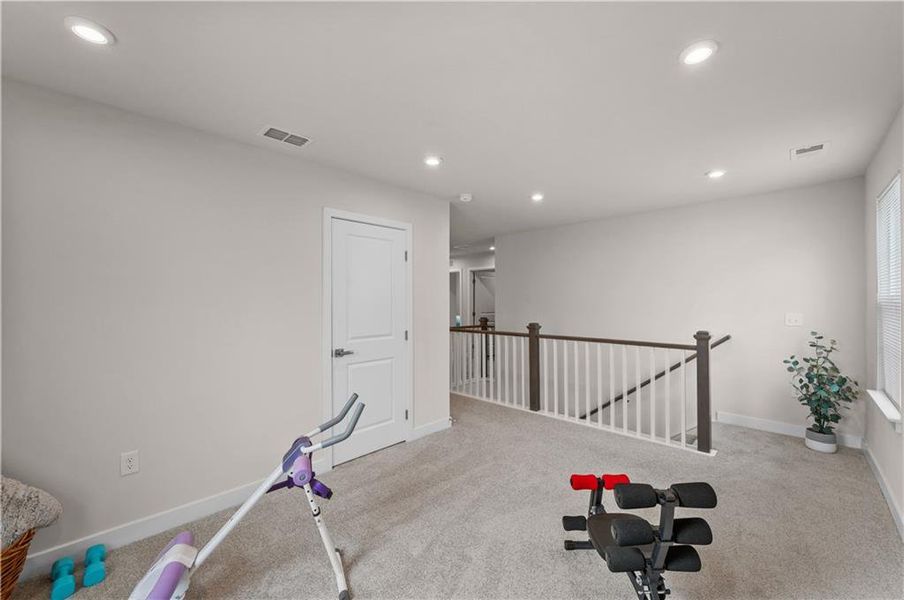 Furnished interior view inside a new home in , Calhoun (Image 37).