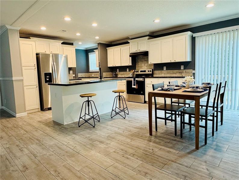 Furnished interior view inside a new home in , White Springs (Image 10).