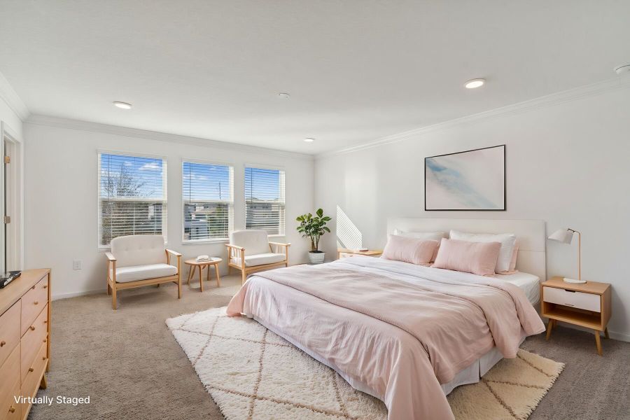 Owner's Suite - Virtually Staged