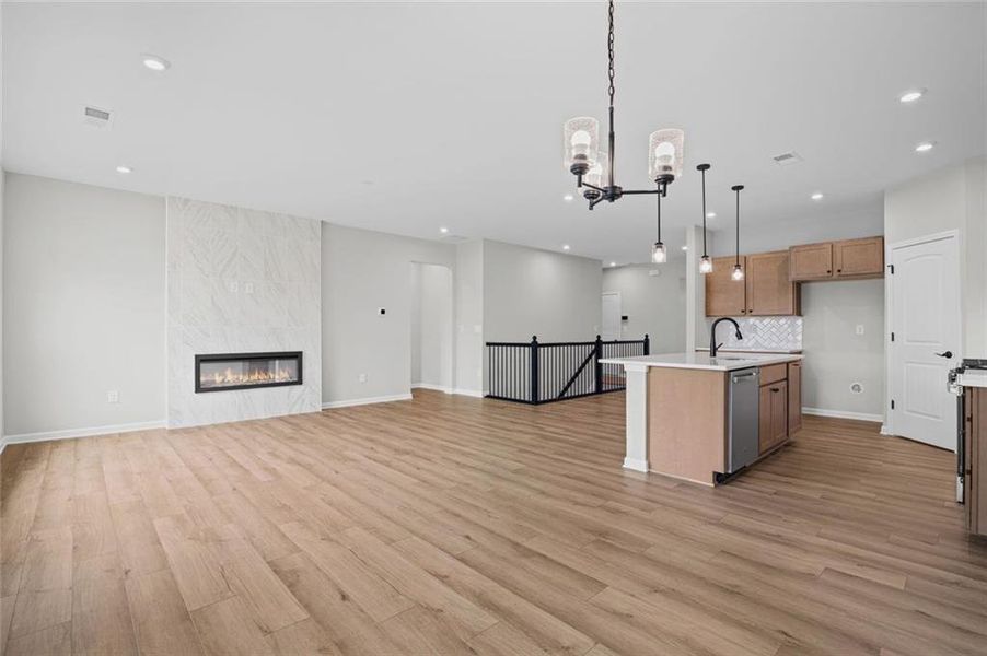 Spacious, unfurnished interior of a new home in Laurel Farms, Dallas (Image 37). Spacious, unfurnished interior of a new home in Laurel Farms, Dallas (Image 37).